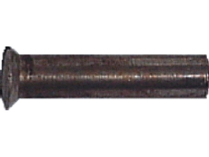 Afbeeldingen van Patenbout huls, m4 x 22.5 mm, messing, nikkel