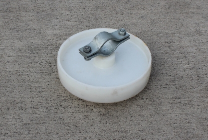 Afbeeldingen van Nylon loopwiel voor         bouwhek