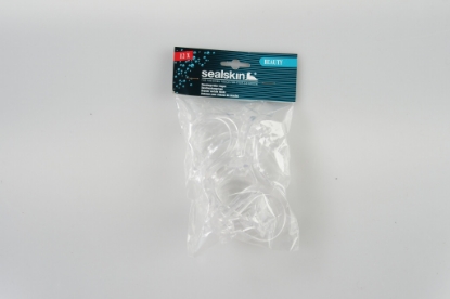 Afbeeldingen van Sealskin Clips Douchegordijnringen (12 stuks)