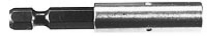 Afbeeldingen van Elzet Bithouder 1/4'' x 60mmmagnetisch