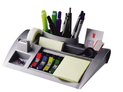 Afbeeldingen van 3M bureau organizer zilver , c50 