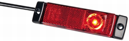 Afbeeldingen van Hella led module rood 5m kabel  24v