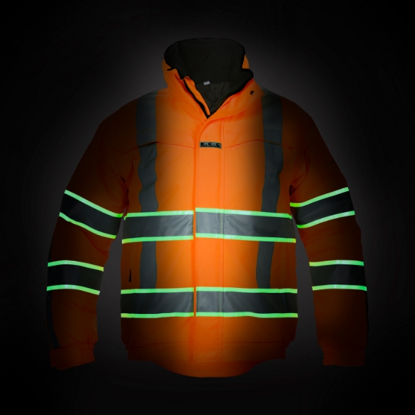 Afbeeldingen van Texowear pilotjack india rws oranje L