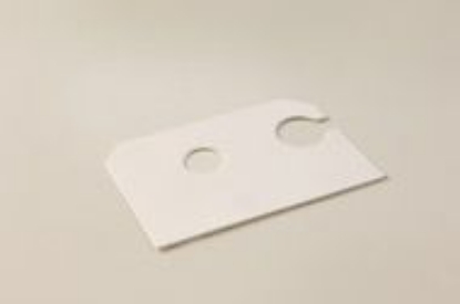 Afbeeldingen van Slotplaatje brandwerend 115 x 77 x 0,8 mm