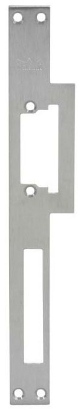 Afbeeldingen van Dorma voorplaat easy adapt, flm25, rechte hoek, rvs