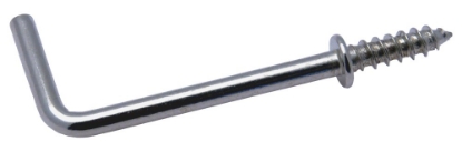 Afbeeldingen van GebuVolco Schroefduimen met borst (ijzer vernikkeld) 017, 2.3 x 20 x 12 mm