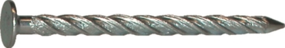 Afbeeldingen van Kelfort Schroefnagel, 3.8 x 25 mm, platte kop, verpakking 1000 stuks, gegalvaniseerd, verzinkt