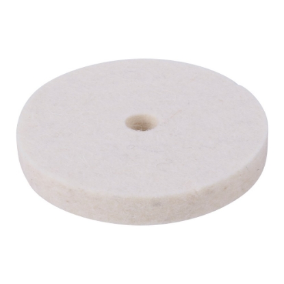 Afbeeldingen van Wolfcraft Polijstviltschijf 75x10mm