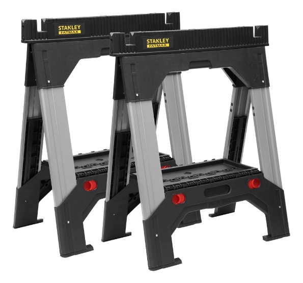 Afbeeldingen van STANLEY FatMax® Uitschuifbare Metalen Zaagbok (paar) 1-92-980