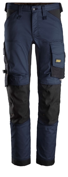 Afbeeldingen van Snickers Workwear AllroundWork, Stretch Werkbroek 6341 Navy / zwart 92