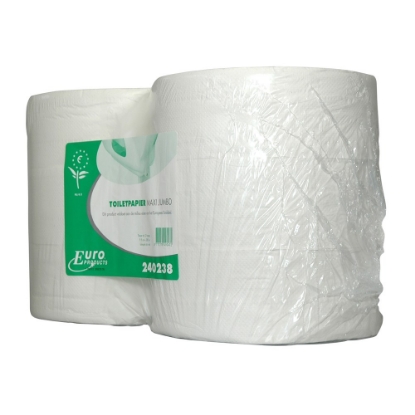 Afbeeldingen van Euro Products Toiletpapier jumbo 380m