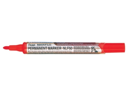Afbeeldingen van Maxiflo Merkpen NLF50 1,5-3mm rood