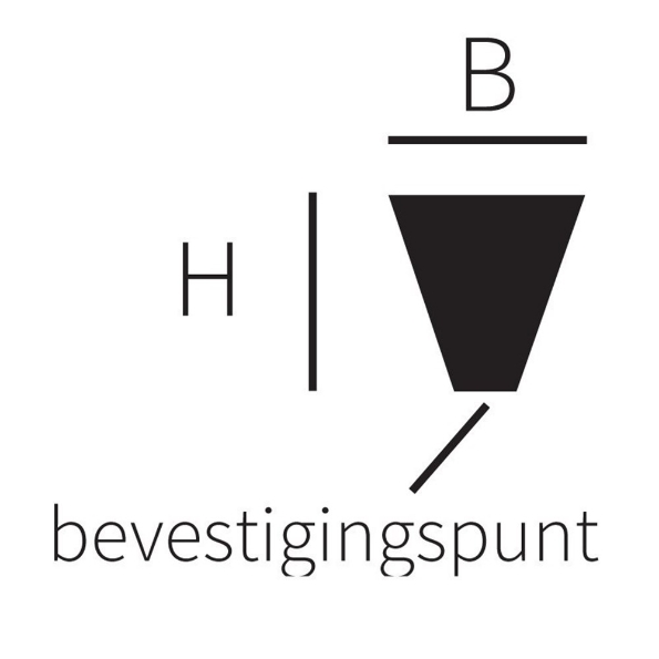 Afbeeldingen van Didheya Meubelknop Taps rvs 20mm