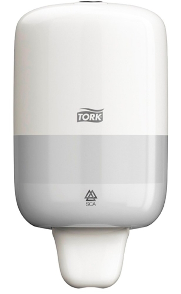 Afbeeldingen van Tork Mini Vloeibare Zeep Dispenser wit