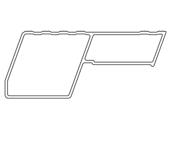 Afbeeldingen van Altrex Dubbel oploopbaar - aluminium trap (gecoat) Taurus 2x2 treden