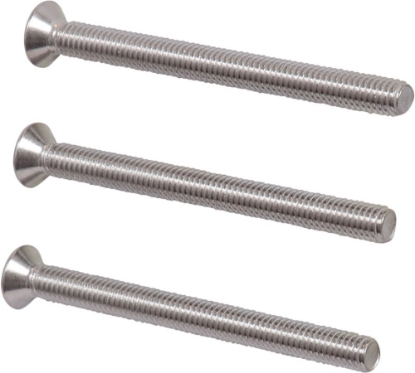 Afbeeldingen van Oxloc Schroevenset voor langschild M6 x 70 mm, set van 3 stuks, rvs