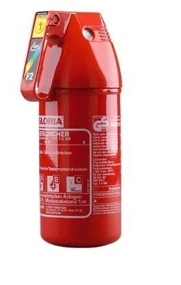 Afbeeldingen van Gloria F2GM poederblusser 2 kilo