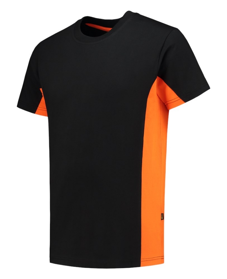 Afbeeldingen van Tricorp t-shirt zwart/oranje
