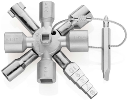 Afbeeldingen van KNIPEX TwinKey®, Schakelkastsleutel