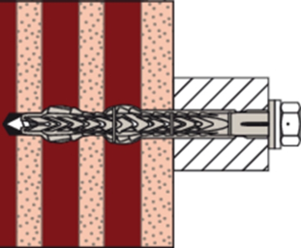 Afbeeldingen van Fischer Constructieplug met zeskantschroef SXRL FUS 10 x 140