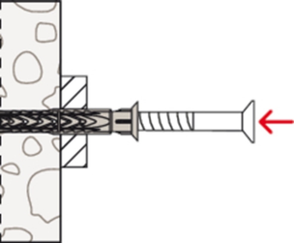 Afbeeldingen van Fischer Constructieplug met schroef SXRL T 10 x 60