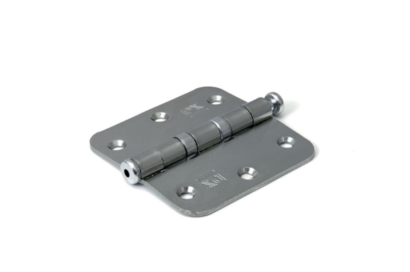 Afbeeldingen van Dx kogellagerscharnier gegalvaniseerd 76x76x2.4mm, afgeronde hoeken