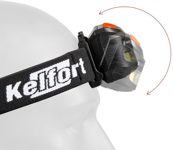 Afbeeldingen van Kelfort Hoofdlamp oplaadbaar 250LM Type C