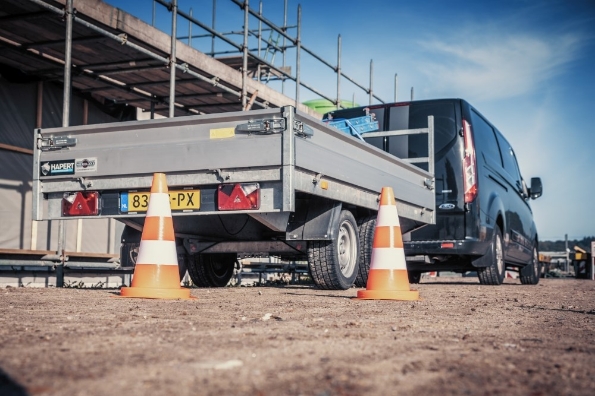 Afbeeldingen van Konvox Verkeerskege 50cm oranje 