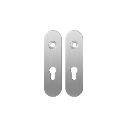 Afbeeldingen van GPF bouwbeslag Schild, RVS geborsteld 1100.10 PC55