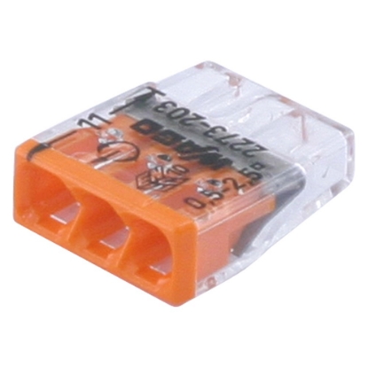Afbeeldingen van Wago Wago lasklem mini 2273-203 3P