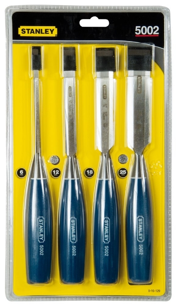 Afbeeldingen van Stanley steekbeitelset basic 4-delig 6-12-18-25mm