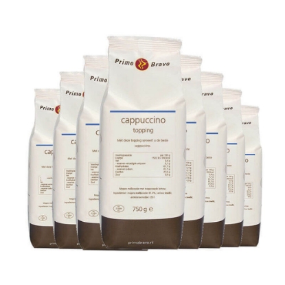 Afbeeldingen van Primo Bravo cappuccino topping 10x750gr