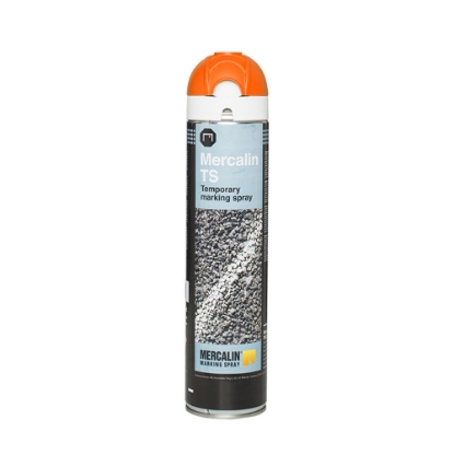 Afbeeldingen van Mercalin TS tijdelijke markeringsverf oranje 600ml