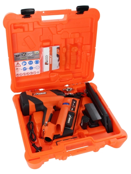 Afbeeldingen van Paslode CombiXi 2-in-1 nagelapparaat (incl. 2 dozen nagels en trolley)