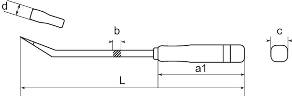 Afbeeldingen van Bahco handkoevoet 20cm