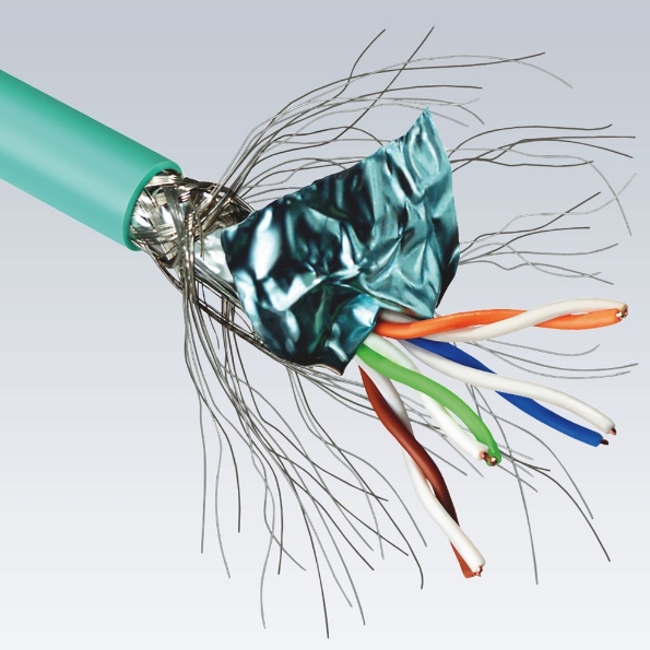 Afbeeldingen van KNIPEX Montagegereedschap voor UTP- en STP-kabels met geleider Ø 0,4 - 0,8 mm