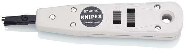 Afbeeldingen van KNIPEX Montagegereedschap voor UTP- en STP-kabels met geleider Ø 0,4 - 0,8 mm