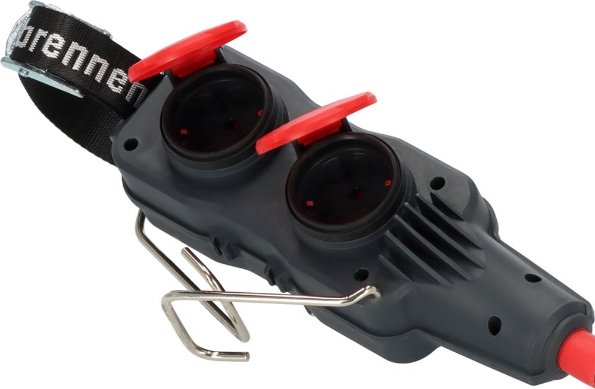 Afbeeldingen van Brennenstuhl Professional Kabelhaspel Cube 5-voudig KA5110 5 IP44,33m H07BQ-F 3G2,5 + Powerblock