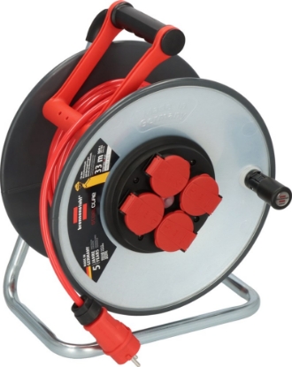 Afbeeldingen van Brennenstuhl Professional Kabelhaspel SteelCore SC 3110 IP44, 33 meter  H07BQ-F 3G1,5