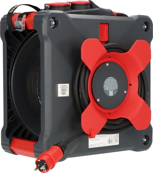 Afbeeldingen van Brennenstuhl Professional Kabelhaspel Cube 5-voudig KA5110 5 IP44,33m H07BQ-F 3G2,5 + Powerblock