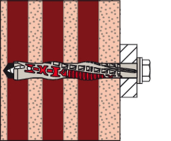 Afbeeldingen van Fischer Constructieplug met zeskantschroef DuoXpand FUS 10 x 80