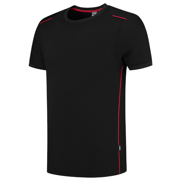 Afbeeldingen van TRICORP WORKWEAR T-shirt Accent 102703 zwart/rood M