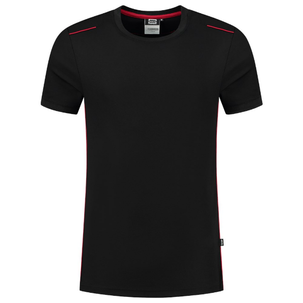 Afbeeldingen van TRICORP WORKWEAR T-shirt Accent 102703 zwart/rood M
