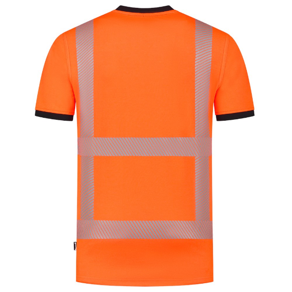 Afbeeldingen van TRICORP SAFETY T-shirt RWS Revisible 103701  fl.oranje XS