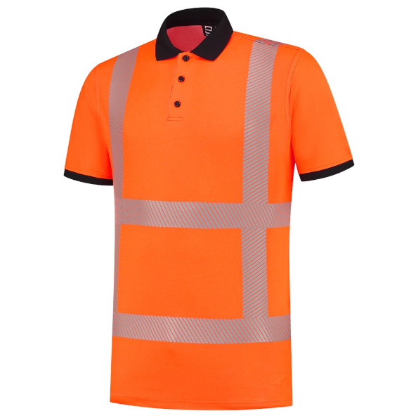 Afbeeldingen van TRICORP SAFETY Poloshirt RWS Revisible 203701  fluor/oranje XS