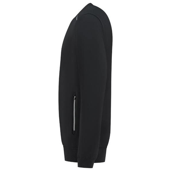 Afbeeldingen van TRICORP WORKWEAR Sweater Accent 302703 zwart/grijs 2XL