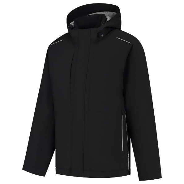 Afbeeldingen van TRICORP WORKWEAR Winter Tech Shell Accent 402703 zwart/grijs 4XL