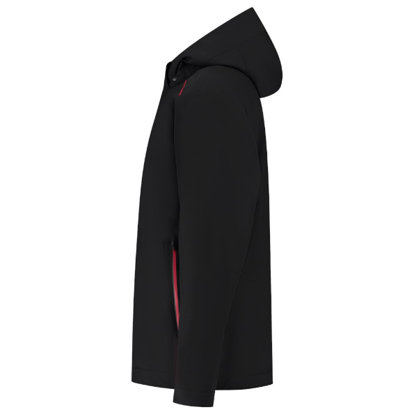 Afbeeldingen van TRICORP WORKWEAR Winter Tech Shell Accent 402703 zwart/rood 3XL