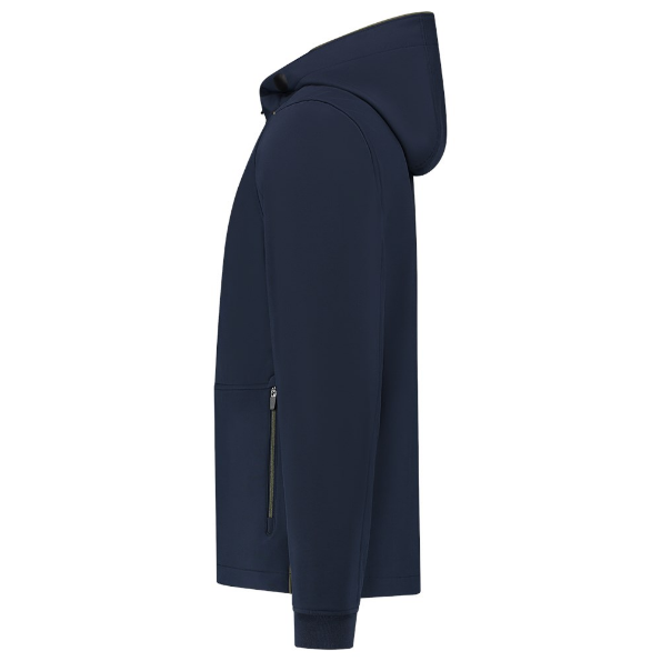 Afbeeldingen van TRICORP WORKWEAR Softshell Capuchon Accent 402705  ink 2XL