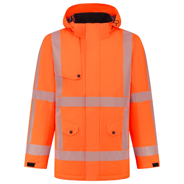 Afbeeldingen van TRICORP SAFETY Parka RWS Revisible 403703 fluor oranje XL